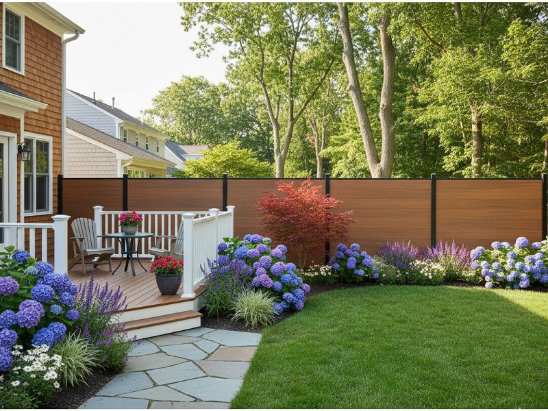 Wood Plastic Composite Fence Wood Plastic Composite Fence