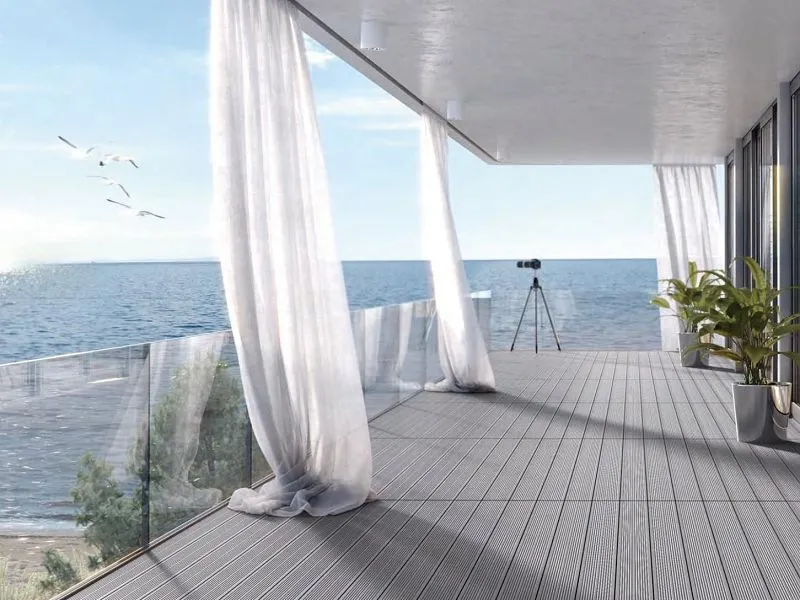 WPC Decking for Swimming Pool